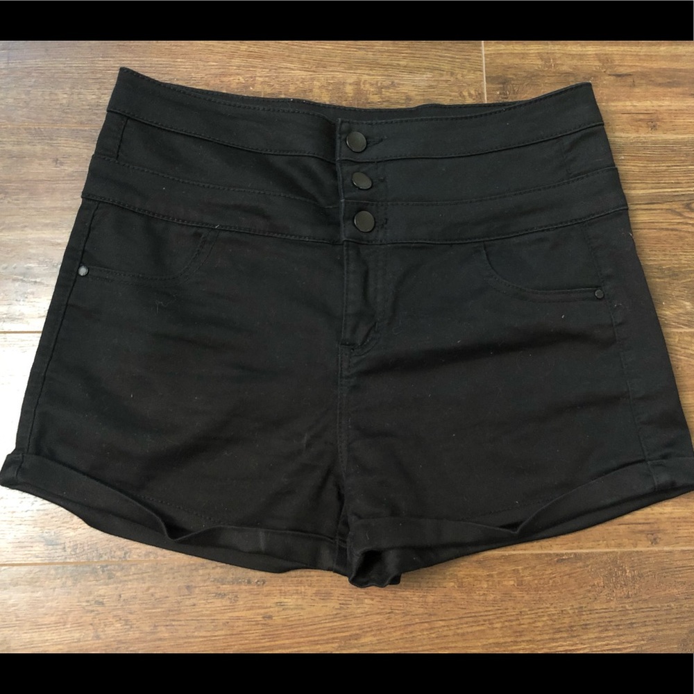 Tinseltown Shorts | 9 juniors Black High Waisted